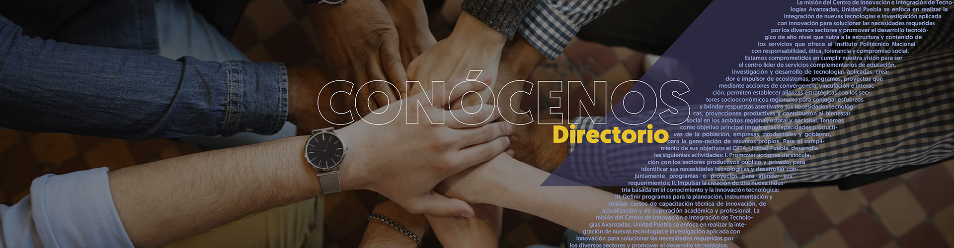 Directorio de CIITA Puebla